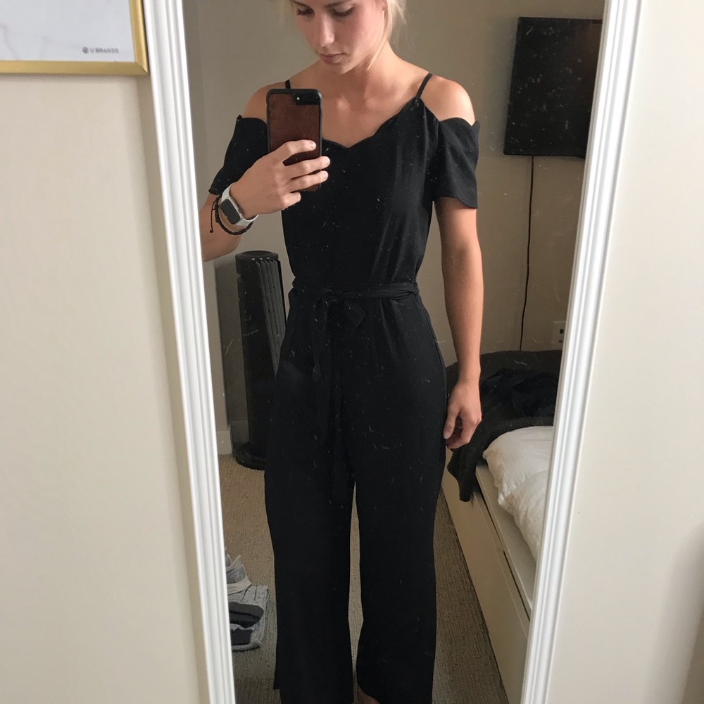 Black jumpsuit